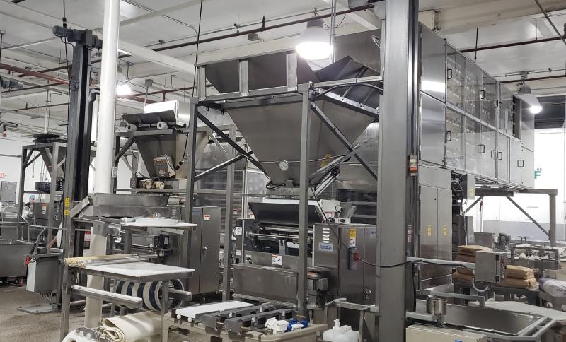 | Another Equipment Successful Gemini Company Roll Bakery Line Installation!